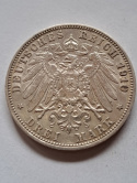 Niemcy 3 Marki Wirtembergia 1910 r Niemcy 3 Marki Wirtembergia 1910 r