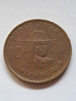 Peru 10 Soli 1980 r