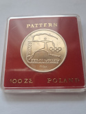 100 zł Igrzyska XXII Olimpiady 1980 r próba
