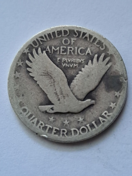 USA 1/4 Dollara Stojąca Wolność 1927 r