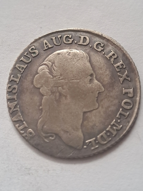Stanisław August Poniatowski 4 grosze 1790 r Stanisław August Poniatowski 4 grosze 1790 r