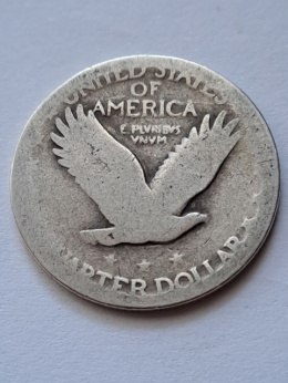 USA 1/4 Dollara Stojąca Wolność 1927 r