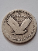 USA 1/4 Dollara Stojąca Wolność 1927 r USA 1/4 Dollara Stojąca Wolność 1927 r