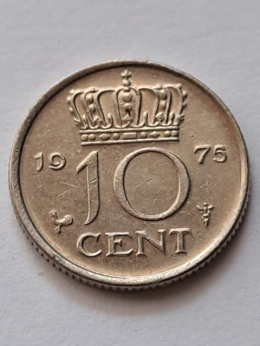 Holandia 10 Cent 1975 r