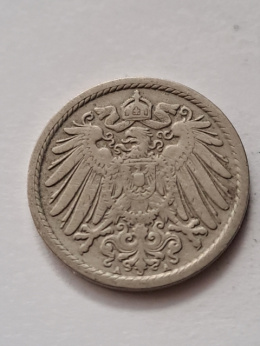 Niemcy 5 Pfenning 1900 r A