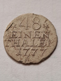 Niemcy 1/48 Talara Prusy 1777 r Niemcy 1/48 Talara Prusy 1777 r