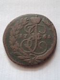 Rosja 2 Kopiejki Katarzyna II 1765 r Rosja 2 Kopiejki Katarzyna II 1765 r