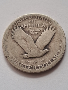 USA 1/4 Dollara Stojąca Wolność 1925 r