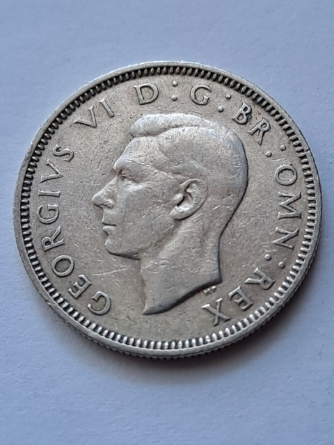 Wielka Brytania 1 Szyling Jerzy VI 1945 r Wielka Brytania 1 Szyling Jerzy VI 1945 r