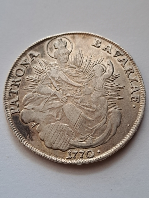 Niemcy Talar Maksymilian Bawaria 1770 r Niemcy Talar Maksymilian Bawaria 1770 r