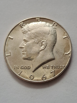 USA 1/2 Dollara Kennedy 1967 r