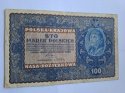 Banknot 100 Marek Polskich 1919 r Banknot 100 Marek Polskich 1919 r