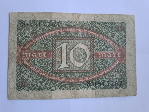 Niemcy 10 Marek 1920 r