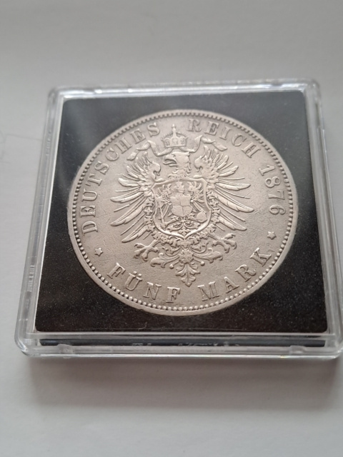 Niemcy 5 Marek Prusy 1876 r Niemcy 5 Marek Prusy 1876 r