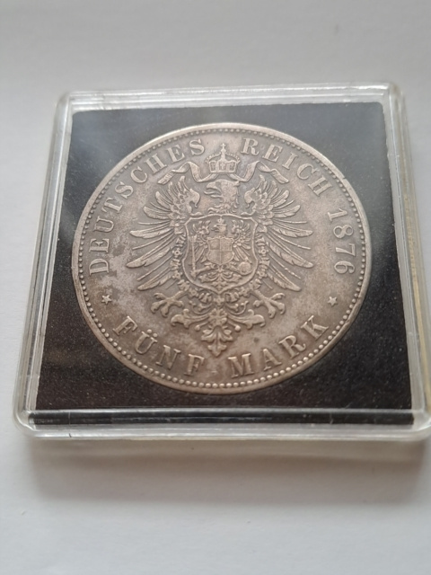 Niemcy 5 Marek Bayern 1876 r Niemcy 5 Marek Bayern 1876 r