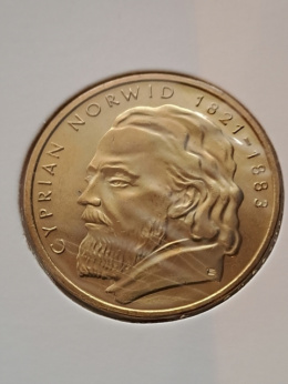 2 zł Cyprian Norwid 2013 r