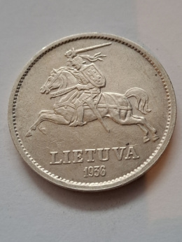 Litwa 10 Litu Pierwsza Republika 1936 r