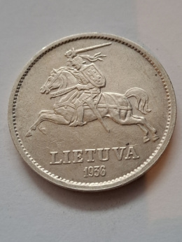 Litwa 10 Litu Pierwsza Republika 1936 r
