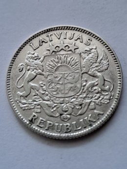 Łotwa 1 Łat 1924 r