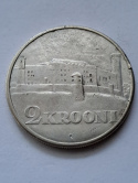 Łotwa 2 Korony Zamek Toompea 1930 r Łotwa 2 Korony Zamek Toompea 1930 r