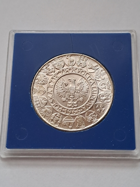 100 zł Mieszko i Dąbrówka 1966 r 100 zł Mieszko i Dąbrówka 1966 r