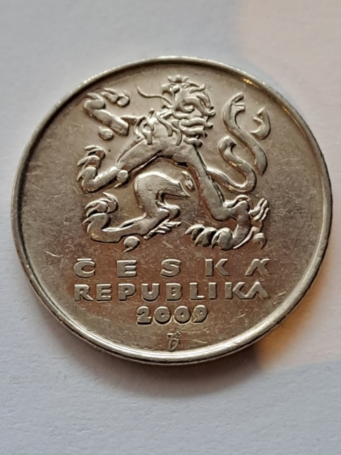 Czechy 5 Koron 2009 r Czechy 5 Koron 2009 r