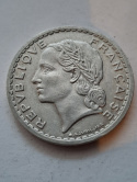 Francja 5 Franków 1947 r Francja 5 Franków 1947 r