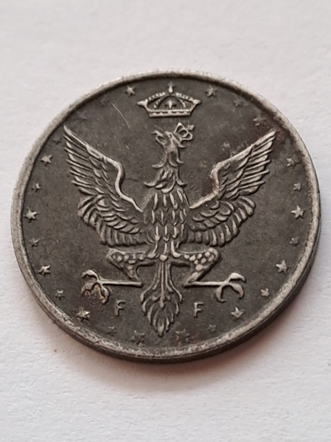 Królestwo Polskie 20 Fenigów 1917 r Królestwo Polskie 20 Fenigów 1917 r