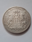 Niemcy 5 Marek Hamburg 1876 r Niemcy 5 Marek Hamburg 1876 r