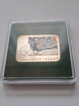 Niue Island 1 Dolar van Gogh 2007 r