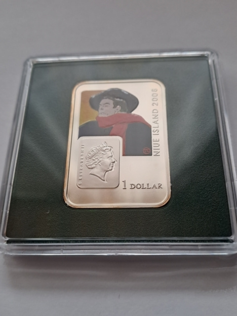 Niue Island 1 Dolar H de Toulouse 2008 r Niue Island 1 Dolar H de Toulouse 2008 r