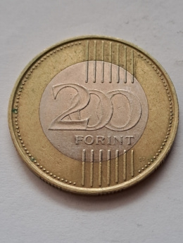 Węgry 200 Forintów 2009 r