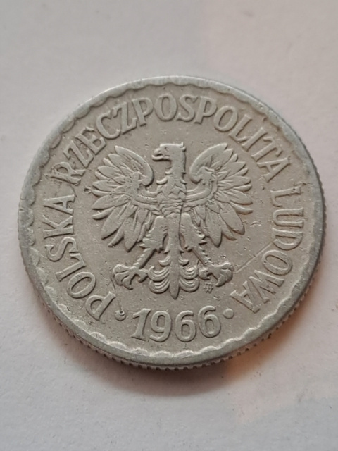 1 złoty 1966 r 1 złoty 1966 r
