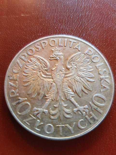 10 zł Jan III Sobieski 1933 r 10 zł Jan III Sobieski 1933 r
