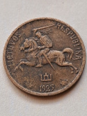 Litwa 5 Centai 1925 r Litwa 5 Centai 1925 r