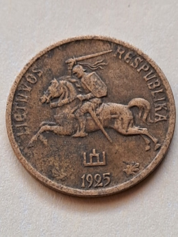 Litwa 5 Centai 1925 r