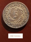 Niemcy 5 Pfennig 1925 F r Niemcy 5 Pfennig 1925 F r