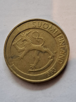 Finlandia 1 Markka 1993 r