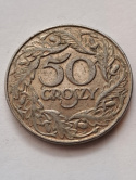 Generalna Gubernia 50 Groszy 1938 r znak Generalna Gubernia 50 Groszy 1938 r znak