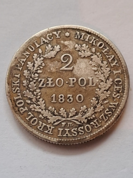 Królestwo Kongresowe 2 złote 1830 r