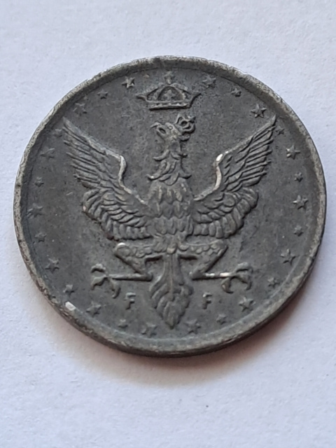 Królestwo Polskie 10 Fenigów 1917 r Królestwo Polskie 10 Fenigów 1917 r