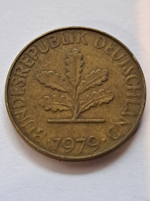 Niemcy 10 Pfenning 1979 r J Niemcy 10 Pfenning 1979 r J