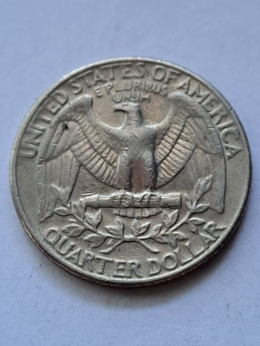 USA 1/4 Dollara Waszyngton 1984 r P
