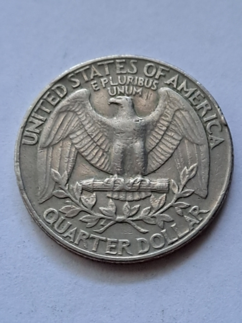 USA 1/4 Dollara Waszyngton 1990 r D USA 1/4 Dollara Waszyngton 1990 r D