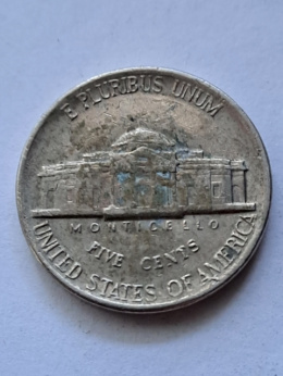USA 5 Centów Jefferson 1986 r