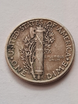 USA 5 Centów Mercury 1945 r