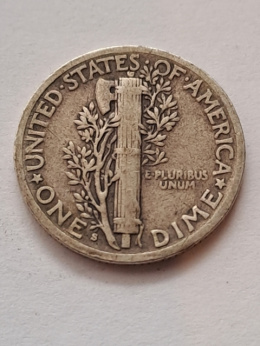 USA 5 Centów Mercury 1941 r S