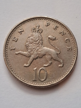 Wielka Brytania 10 Pence 1969 r