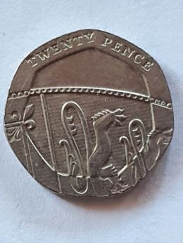 Wielka Brytania 20 Pence 2011 r