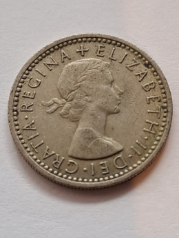 Wielka Brytania 6 Pence 1963 r